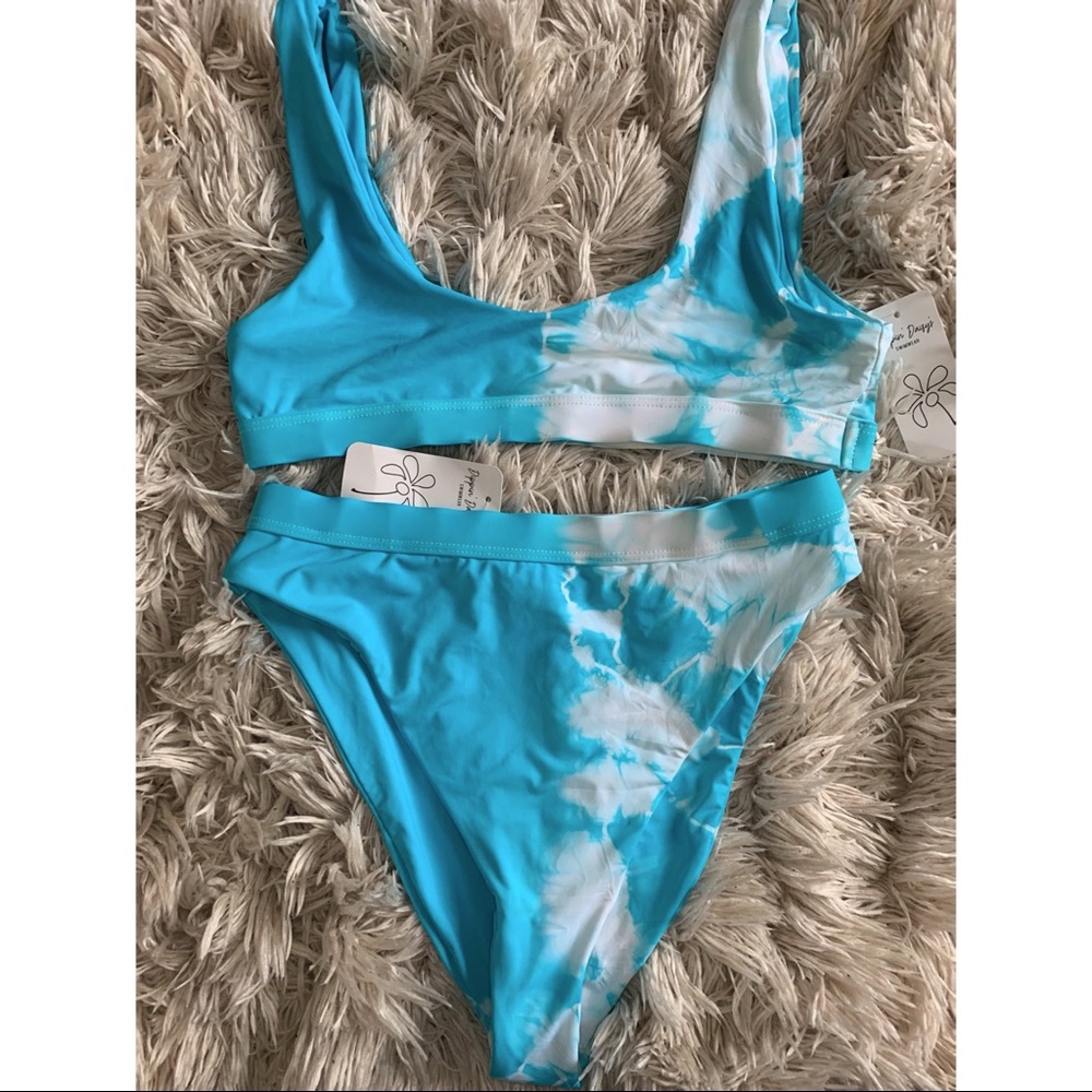 Dippin daisys tie dye bikini bottom